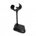 Пластиковая подставка для сканеров MERTECH 600/610, 2200/2210, 2300/2310, гибкая (Sense) black