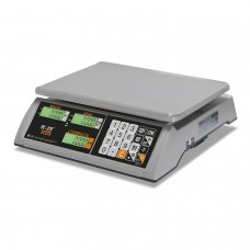 Торговые настольные весы M-ER 327 AC-15.2 "Ceed" LCD Белые 