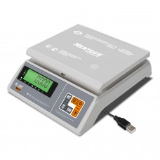 Фасовочные настольные весы M-ER 326 AFU-15.1 "Post II" LCD USB-COM 